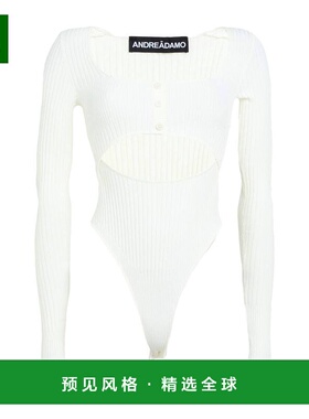 1h可退 香港直邮ANDREĀDAMO 女士 毛衣 beige米色 舒适时尚