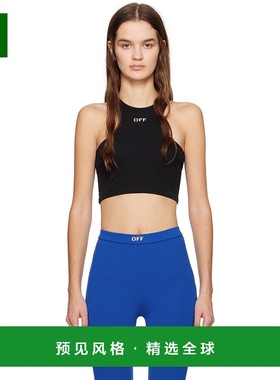 香港直邮off-white 女士 黑色 Rowing 背心 OWAD086C99JER002