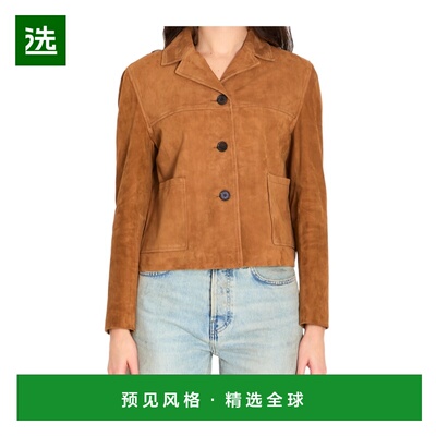 香港直邮ARMA 女士西服 006L26108902WHISKEY SS2026 棕色 长袖皮