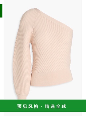 1h可退 香港直邮Iro 女士 单袖罗纹针织上衣 WP12PELOPEBEI10