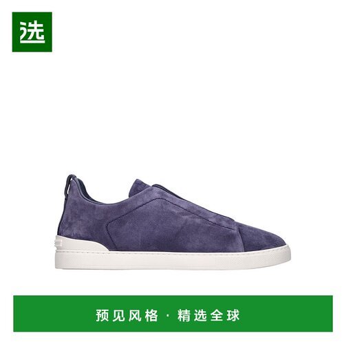 香港直邮Zegna 徽标板鞋 77I-YQ7004