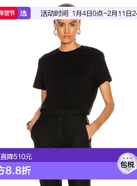 1h可退 香港直邮wardrobenyc 女士 经典款T恤 W1001R05 black黑色