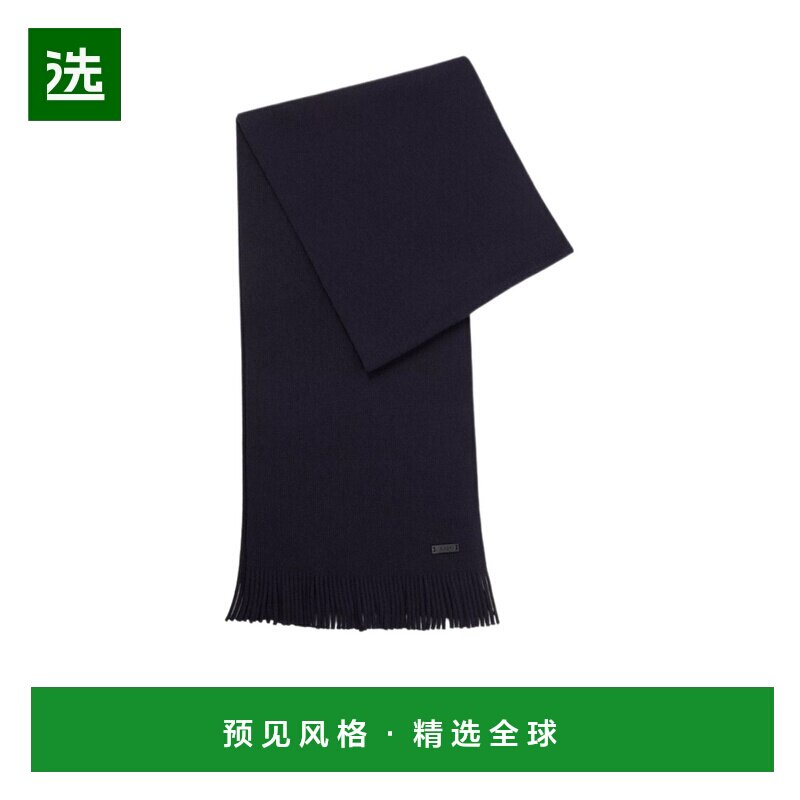 香港直邮BOSS HUGO BOSS 男士围巾 50495340404 AW2023 黑色