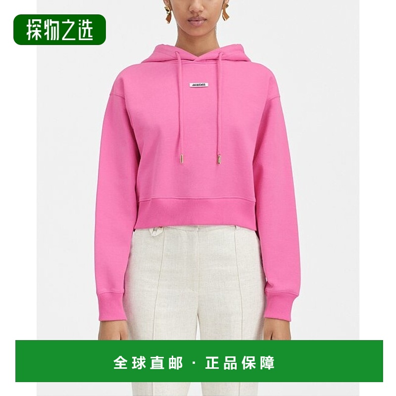 香港直邮Jacquemus 长袖连帽卫衣 241JS162-2341短款