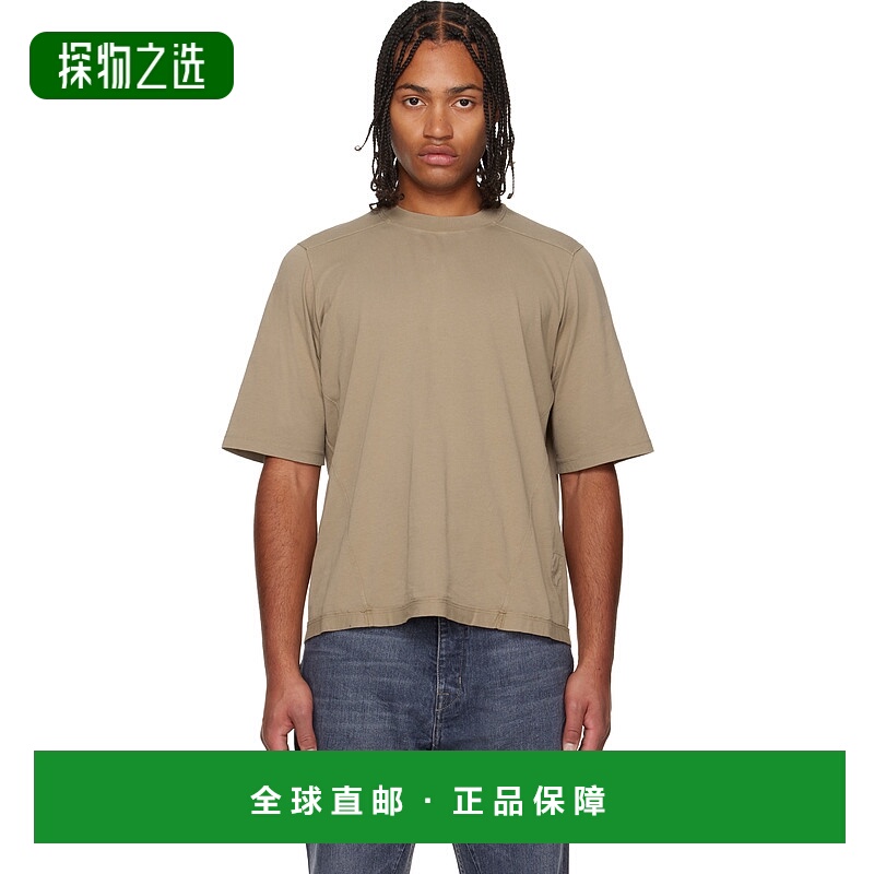 香港直邮rick owens 瑞克·欧文斯 DRKSHDW 男士 灰褐色 Concordi