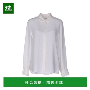 1h可退 香港直邮EQUIPMENT 女士 Blouses 纯色衬衫 white白色 舒