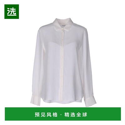 1h可退 香港直邮EQUIPMENT 女士 Blouses 纯色衬衫 white白色 舒