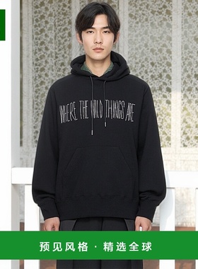 1h可退 香港直邮Sacai 男士 黑色 Where The Wild Things Are 系
