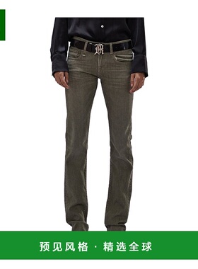 1h可退 香港直邮R13 女士休闲裤 R13WD091D289A SS2025 军绿色 腰