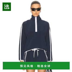 1h可退 香港直邮beyond yoga 女士 Course 撞色半拉链夹克 NN7951