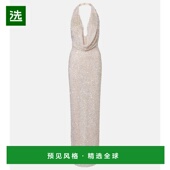 white白色 1h可退 舒适时 女士 珠片礼服 香港直邮Rachel Gilbert