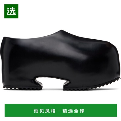 1h可退 香港直邮YUME YUME 男士 黑色 Platform 穆勒鞋 CL0011