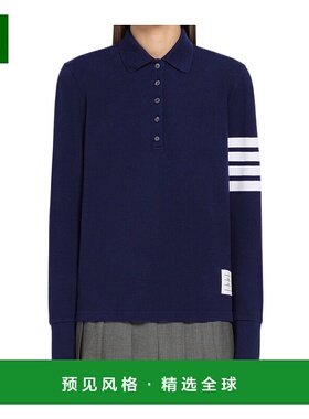 香港直邮Thom Browne 长袖针织POLO衫 FJP053G07976针织衫学院风