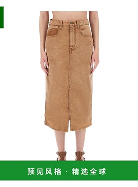 香港直邮Isabel Marant 腰带环半身裙 JU0045FBB1H07I