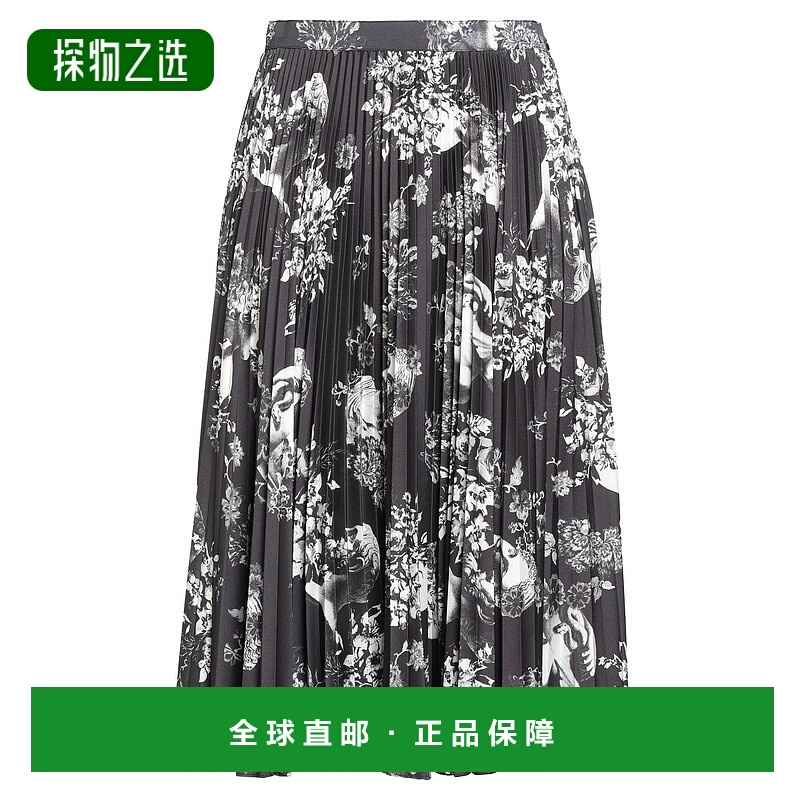 香港直邮Etro 艾特罗 女士 中长半身裙 blue蓝色 舒适时尚