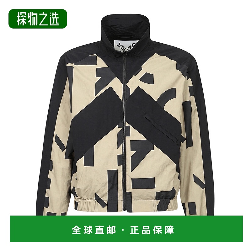 1h可退 欧洲直邮KENZO 男士夹克外套上衣 FC55BL5109L092