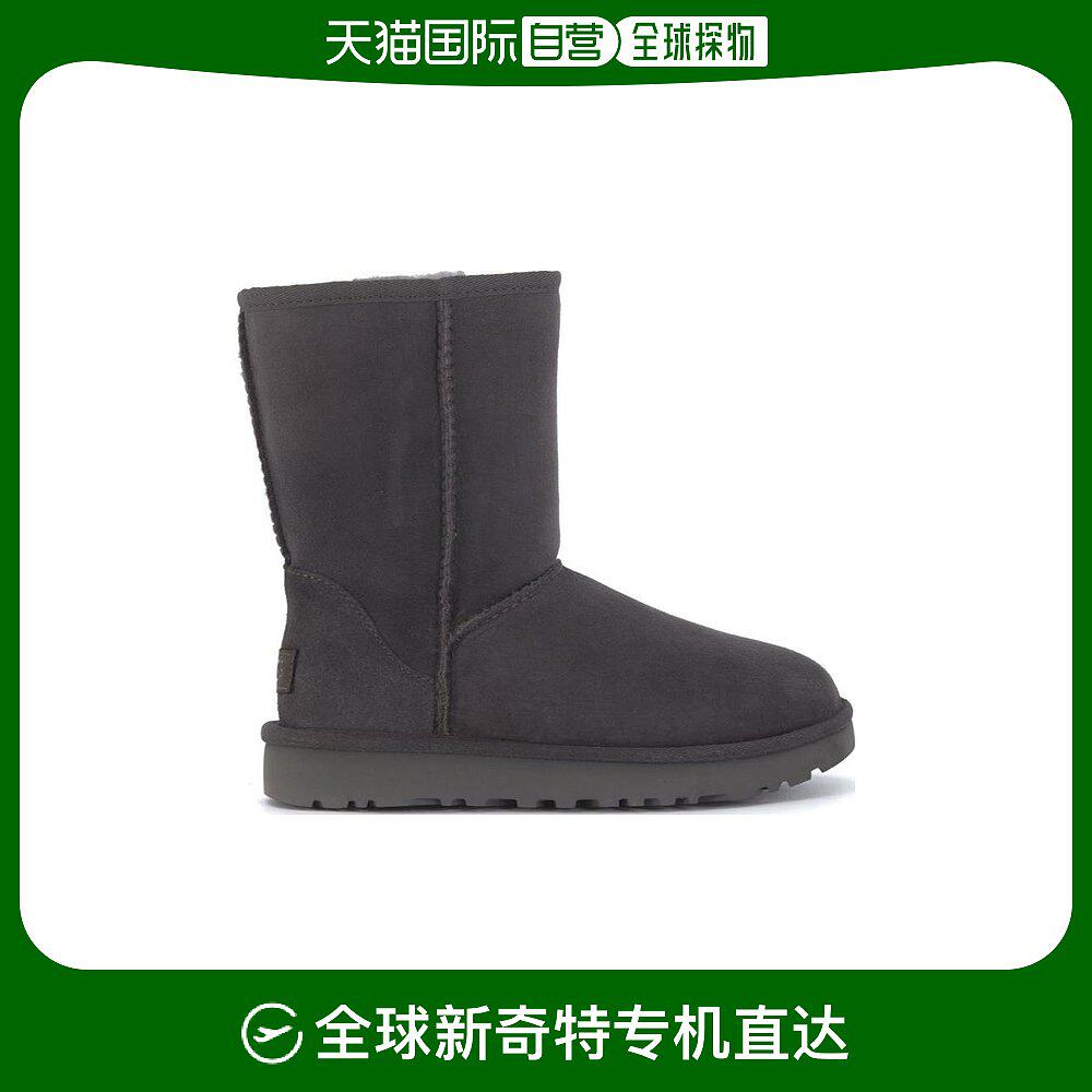 香港直邮ugg 经典logo贴片中筒靴子 1016223