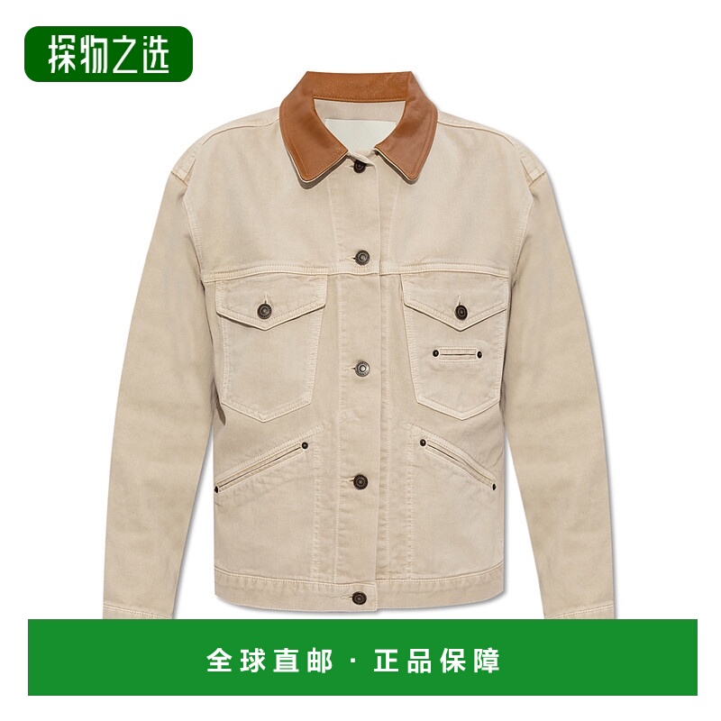 香港直邮Isabel Marant 长袖牛仔外套 VE0518FAC3H01I