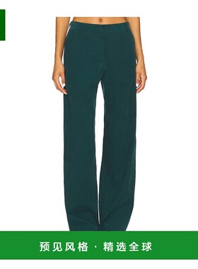 1h可退 香港直邮LA LIGNE 女士 灯芯绒裤子 LLC14240 green绿色