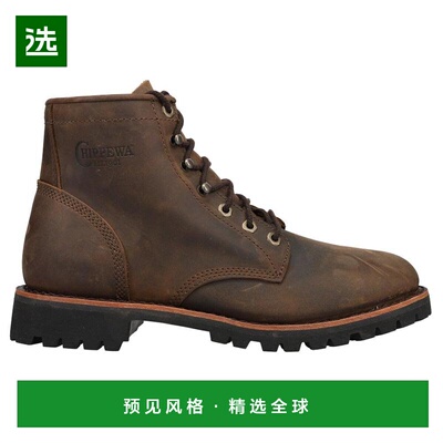 1h可退 【美国直邮】Chippewa经典2 0 6英寸电工软头工作靴 男士