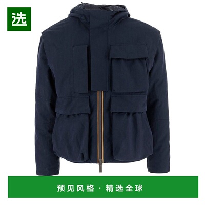 1h可退 香港直邮k way 男士 Guillermo 都市短夹克 K7136DW