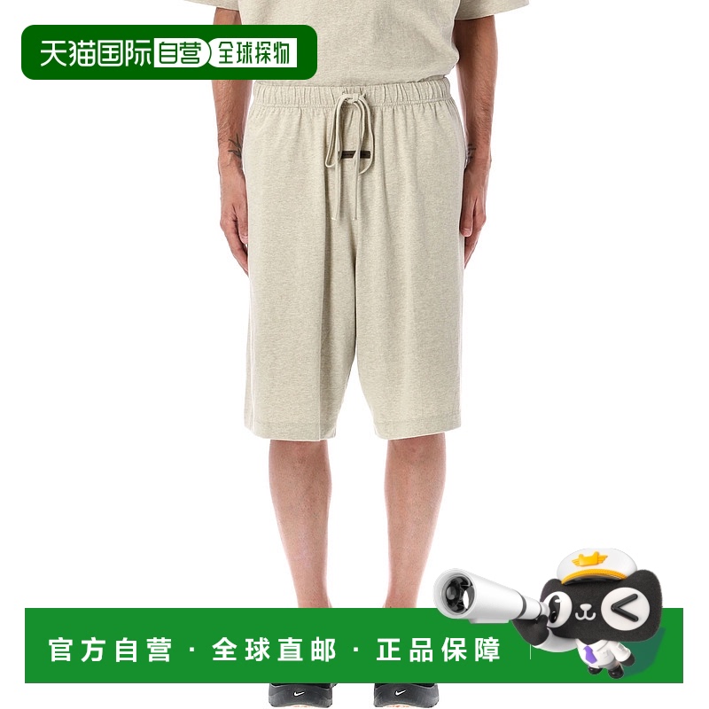 1h可退 欧洲直邮essentials fear of god 男士 休闲裤新款短裤