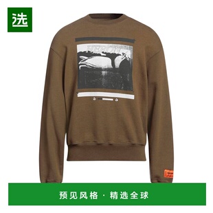 1h可退 香港直邮Heron Preston 男士 卫衣 green绿色 舒适时尚