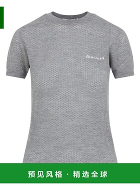 香港直邮Miu Miu 短袖T恤 MMLB3017NNSOOO