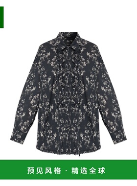 香港直邮R13 女士衬衫 R13WR478R669B0FLORALONBLACK SS2026