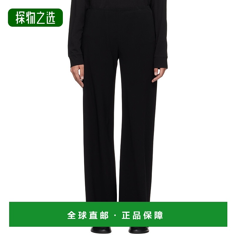 香港直邮The Row 女士 黑色 Gala 长裤 1766W1968