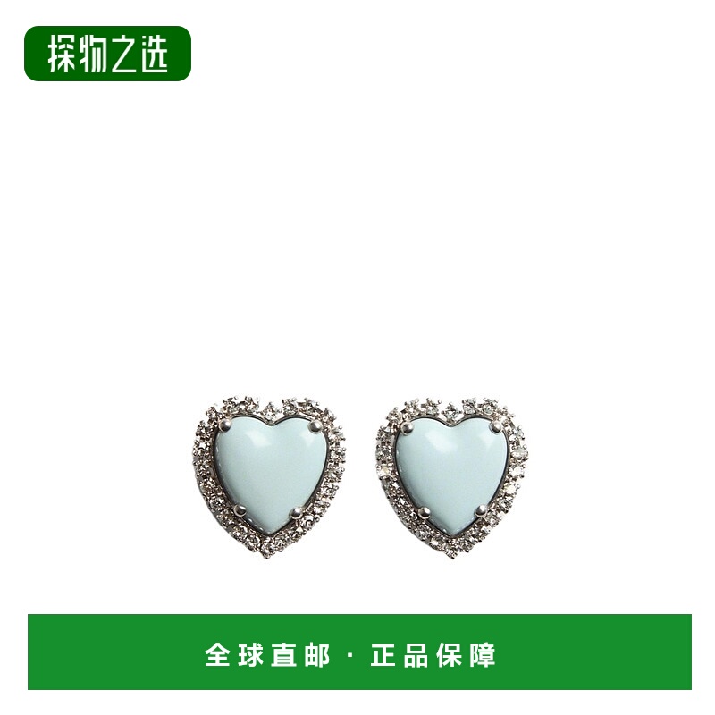 香港直邮Valentino 爱心耳环 WJ0Z47CEL华伦天奴