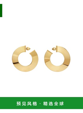 1h可退 香港直邮Alaïa 女士 镀金耳环 AAJE1019E006 metal金属色