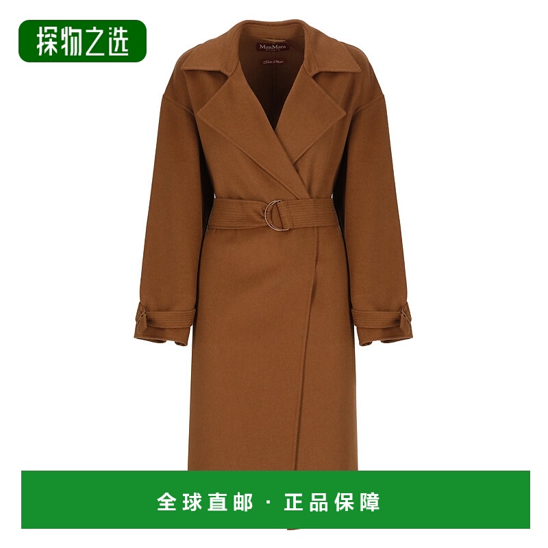 香港直邮Max Mara 长袖大衣 6016014106羊绒
