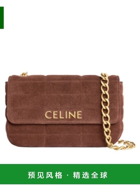 香港直邮Celine MATELASSE MONOCHROME徽标单肩包 111273EZF.