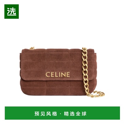 香港直邮Celine MATELASSE MONOCHROME徽标单肩包 111273EZF.