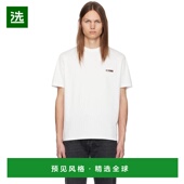美国直邮 Paul 1h可退 Smith 白色标志性条纹徽标 恤 男装