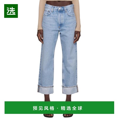 1h可退 【美国直邮】AGOLDE|Blue Fran 牛仔裤