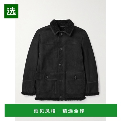 1h可退 香港直邮Canali 康钠丽 男士 毛羊皮夹克 LS00268O5015610