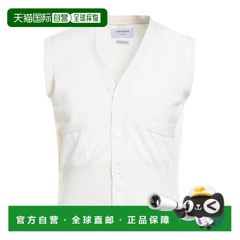 1h可退 香港直邮Thom Browne 汤姆·布朗 男士 针织开衫羊绒