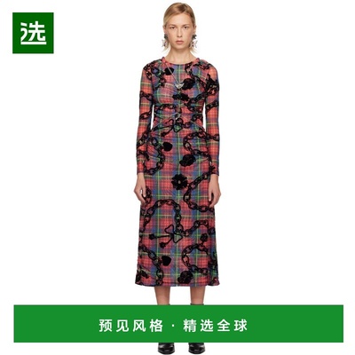 1h可退 香港直邮Chopova Lowena 女士 多色 Sonicscape Mesh 连衣