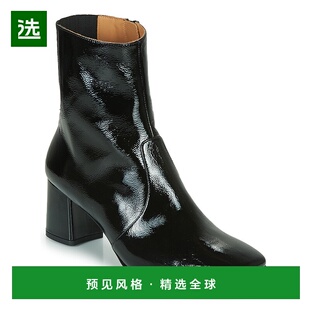 欧洲直邮Emma Go  AGNES 女士鞋子短筒靴 AGNES-WRINKLE-PATENT-B