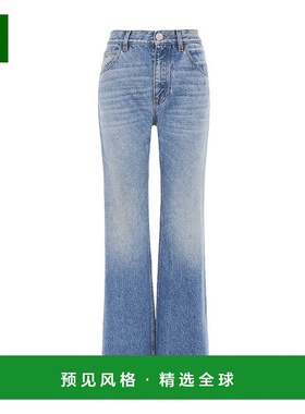 香港直邮Chloe 多口袋牛仔喇叭裤牛仔裤长裤 C23WDP02151