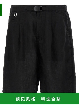 香港直邮UNDERCOVER 男士短裤 UC1E4518BLACK SS2025 黑色 Walker