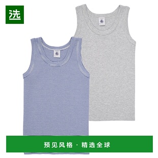 男童装 小帆船 春夏 吊带T恤 DEBARDEURS 欧洲直邮petit bateau