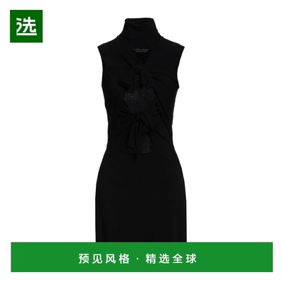 1h可退 香港直邮Msgm 女士 短款连衣裙 black黑色 舒适时尚