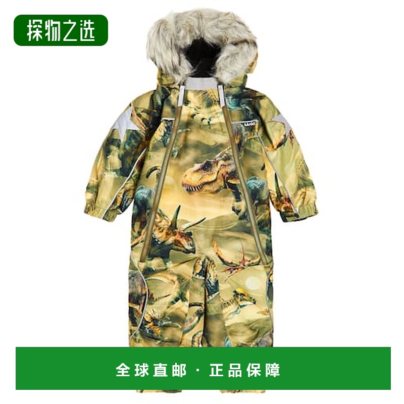 1h可退 香港直邮Molo 婴儿 Pyxis 印花儿童风雪服童装 colorful花