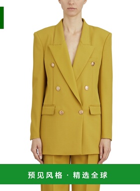 1h可退 香港直邮Elisabetta Franchi 女士 凉爽羊毛夹克 LGI12851