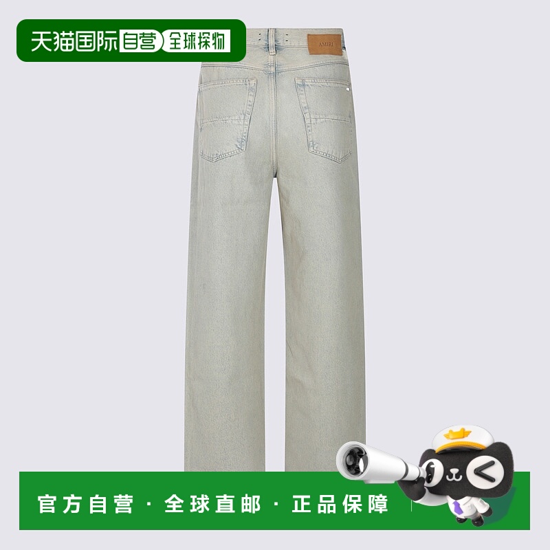 1h可退 香港直邮AMIRI 男士 牛仔裤 AMDNGG1018INDIGODESERT