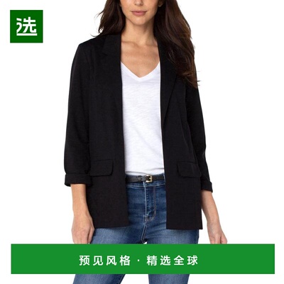 1h可退 【美国直邮】Liverpool 女士毛呢外套 Boyfriend Blazer