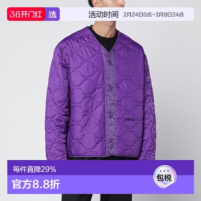 1h可退 香港直邮Oamc 男士 COMBAT 紫色内衬夹克 PCM2OJ01ANY0013